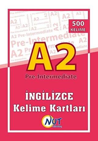 A2 Pre-Intermediate İngilizce Kelime Kartları - 1