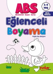 ABS 3-4 Yaş Eğlenceli Boyama - Pinokyo Yayınları
