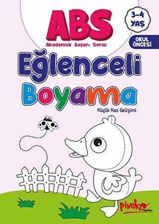 ABS 3-4 Yaş Eğlenceli Boyama - 1