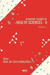 Academic Studies in Health Sciences - 2 Vol 2 - 1