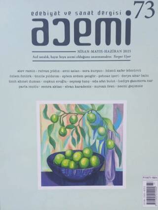 Acemi Edebiyat ve Sanat Dergisi Ocak Şubat Mart Sayı: 73 - 2025 - 1
