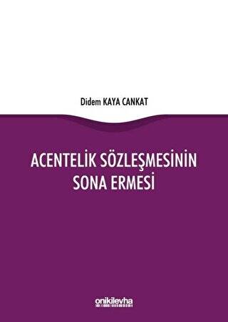 Acentelik Sözleşmesinin Sona Ermesi - 1
