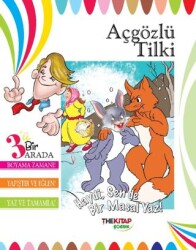 Açgözlü Tilki Üçü Bir Arada Etkinlik Kitabı - 1