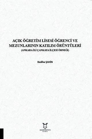 Açık Öğretim Lisesi Öğrenci ve Mezunlarının Katılım Örüntüleri - 1