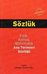 Açıklamalı Fizik, Kimya, Matematik Ana Terimleri Sözlüğü - 1