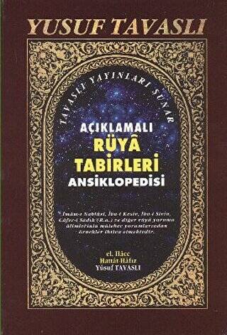 Açıklamalı Rüya Tabirleri Ansiklopedisi 1. Hamur KO1 - 1