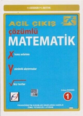 Acil Çıkış Çözümlü Matematik 1 - 1