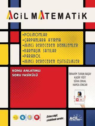 Acil Matematik Polinomlar Çarpanlara Ayırma 2. Dereceden Denklemler Karmaşık Sayılar - 1