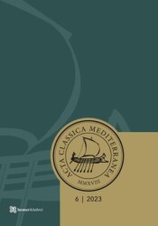Acta Classica Mediterranea 6 - 2023 - Homer Kitabevi