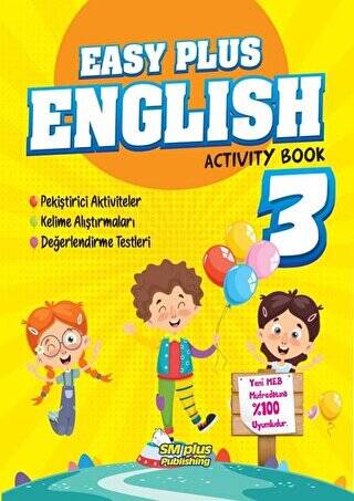 Activity Book 3. Sınıf Easy Plus English - 1