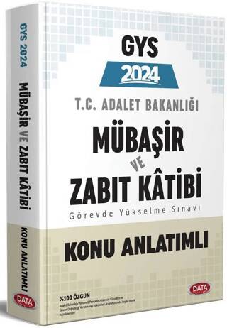 GYS Adalet Bakanlığı Mübaşir ve Zabıt Katibi Konu Anlatımlı - 1