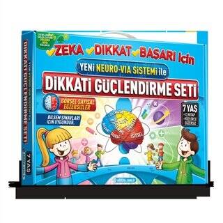 Adeda DGS Dikkati Güçlendirme Seti 1. Sınıf - 7 Yaş 3 Kitap Takım - 1