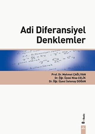 Adi Diferansiyel Denklemler - 1