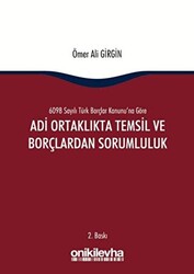 Adi Ortaklıkta Temsil ve Borçlardan Sorumluluk - 1