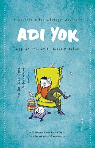 Adı Yok Gençlik Edebiyat Dergisi Sayı: 84 Bahar 2018 - 1