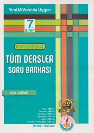 Adım Adım 7. Sınıf Tüm Dersler Soru Bankası - 1