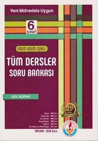 Adım Adım Işıklı 6. Sınıf Tüm Dersler Soru Bankası - 1