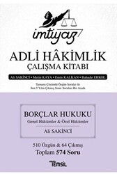 Adli Hakimlik Çalışma Kitabı - Borçlar Hukuku - 1