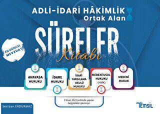 Adli - İdari Hakimlik Ortak Alan Süreler Kitabı - 1