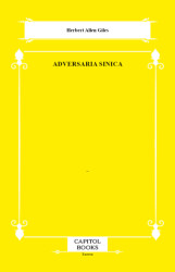 Adversaria Sinica - Capitol Books