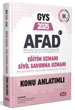 AFAD Eğitim Uzmanı - Sivil Savunma Uzmanı GYS Konu Anlatımlı - 1