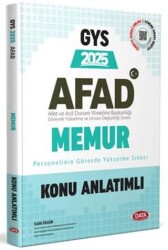 AFAD Memur GYS Konu Anlatımlı - 1