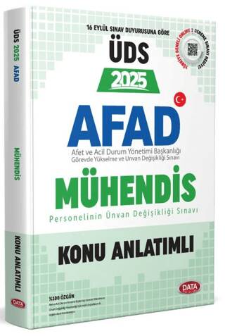 AFAD Mühendis ÜDS Konu Anlatımlı - 1