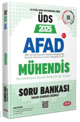 AFAD Mühendis ÜDS Soru Bankası - Karekod Çözümlü - Data Yayınları