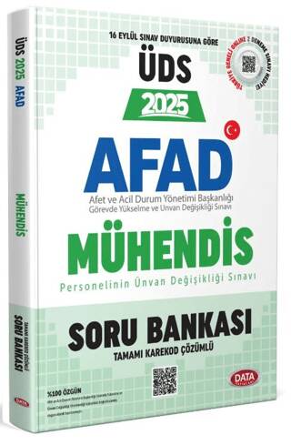 AFAD Mühendis ÜDS Soru Bankası - Karekod Çözümlü - 1