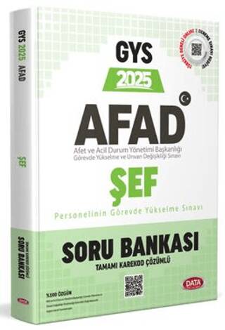 AFAD Şef GYS Soru Bankası - Karekod Çözümlü - 1