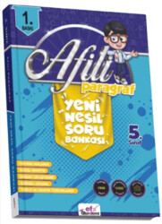 Afili Paragraf 5. Sınıf Yeni Nesil Soru Bankası - Efx Akademi Yayınları
