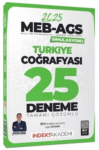 AGS Simülasyonu Türkiye Coğrafyası 25 Deneme Çözümlü - 1