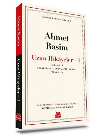 Ahmet Rasim - Uzun Hikayeler 1 - 1