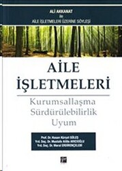 Aile İşletmeleri - 1