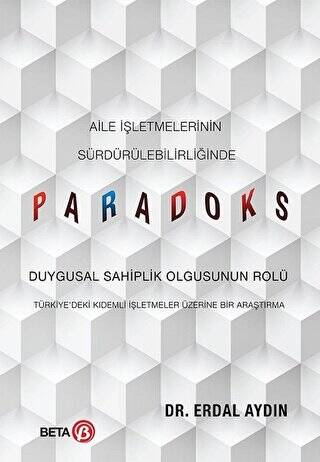 Aile İşletmelerinin Sürdürülebilirliğinde Paradoks - 1