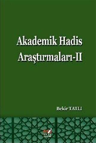 Akademik Hadis Araştırmaları - 2 - 1