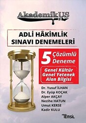 Akademikus - Adli Hakimlik Sınavı Denemeleri - 1