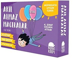 Akıl Almaz Maceralar 4. Sınıf Okuma Seti 10 Kitap Takım - 1