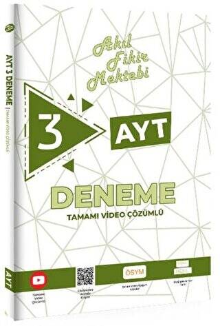 3`lü AYT Denemeleri - 1