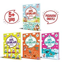 Akıl Oyunları Serisi 5+ Yaş 4 Kitap Takım - 1