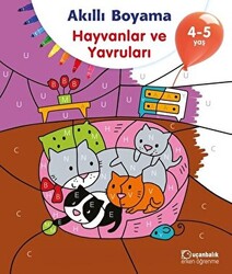 Akıllı Boyama - Hayvanlar ve Yavruları - 1