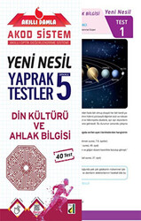 Akıllı Damla Din Kültürü Ve Ahlak Bilgisi Yeni Nesil Yaprak Testler - 5. Sınıf - 1