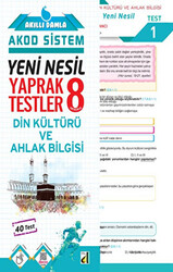 Akıllı Damla Din Kültürü Ve Ahlak Bilgisi Yeni Nesil Yaprak Testler - 8. Sınıf - 1