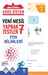 Akıllı Damla Fen Bilgisi Yeni Nesil Yaprak Testler - 7. Sınıf - 1