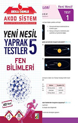 Akıllı Damla Fen Bilimleri Yeni Nesil Yaprak Testler - 5. Sınıf - 1