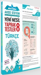 Akıllı Damla Türkçe Yeni Nesil Yaprak Testler-8. Sınıf - 1