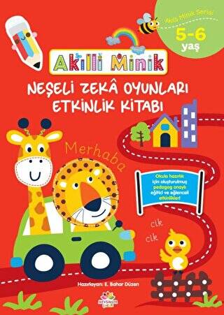 Akıllı Minik Neşeli Zeka Oyunları Etkinlik Kitabı 5-6 Yaş - 1