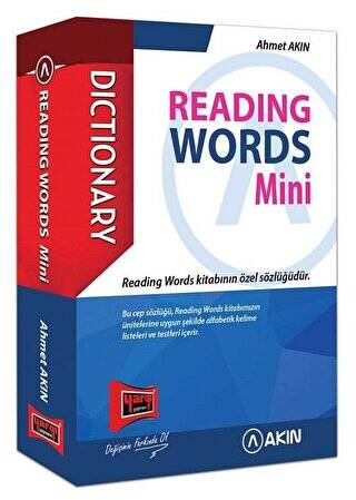 Akın Dil & Yargı Yayınları Reading Words Mini Cep Kitabı - 1