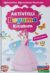 Aktiviteli Boyama Kitabı - Prensesler - 1