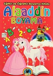 Alaaddin Boyama - Eğitici ve Öğretici Boyama Kitabı - 1